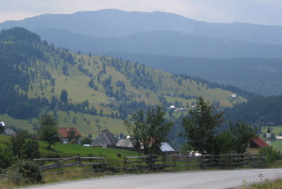 Alp village in Montenegro
