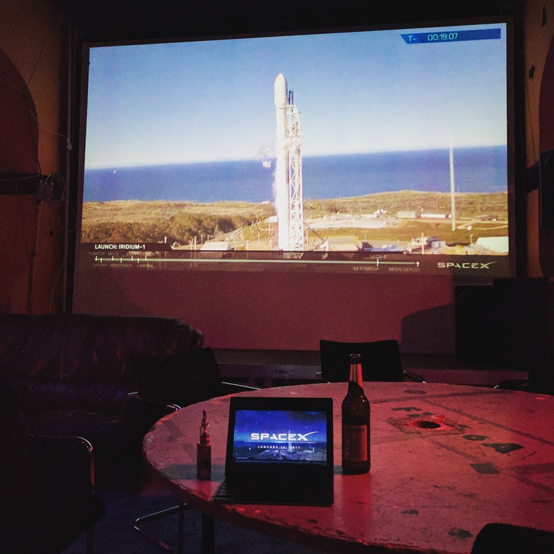 Livestreaming a SpaceX launch