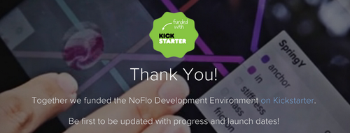 Thanks for supporting NoFlo!