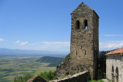 View over Kakhetia